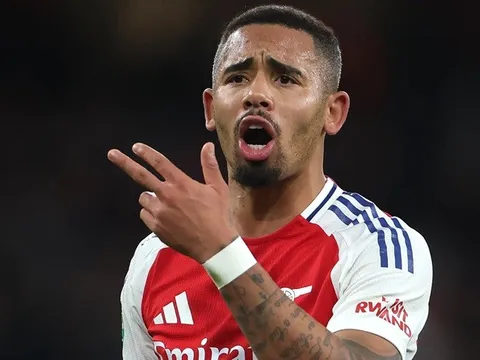 Gabriel Jesus trở lại: Bài học cho Arsenal và hy vọng cho mùa giải mới