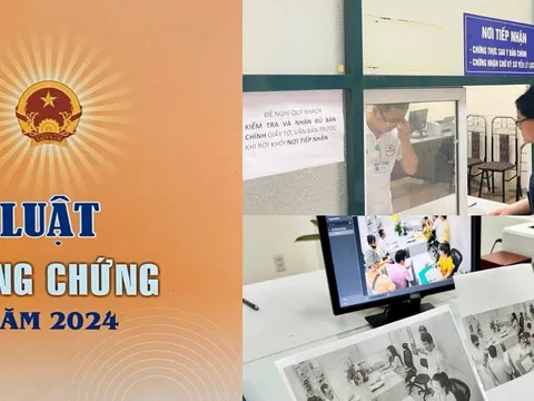 Chính thức từ hôm nay 1/7/2025: Bắt buộc chụp ảnh ký văn bản trước mặt công chứng viên