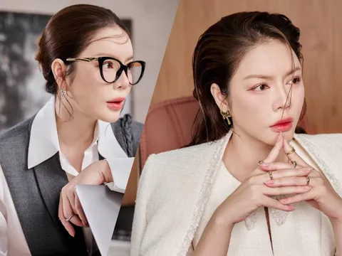 Thời trang "đậm mùi tiền" của phú bà Lý Nhã Kỳ khi làm "nhân viên công sở"