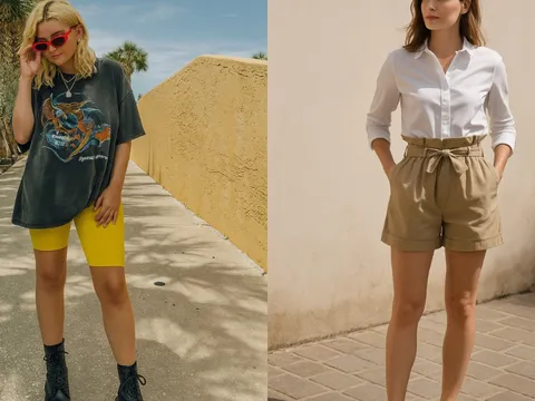 8 kiểu quần shorts hot nhất hè 2025: Mặc vào là tỏa sáng cả ngày