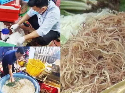Phát hiện 3 cơ sở Ngâm rau Hoa Chuối với Hàn The, chất Tẩy trắng