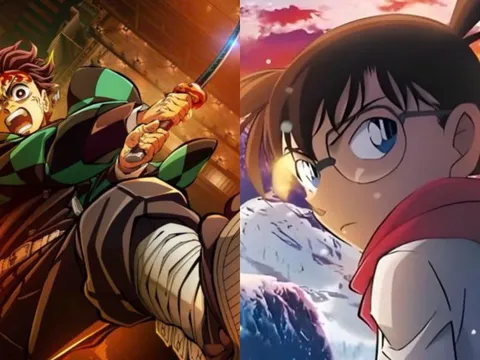 Thám tử lừng danh Conan và Kimetsu no Yaiba: Trận Chiến Thống Trị Màn Ảnh Rộng.