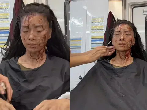 Ngô Thanh Vân gây chú ý với tạo hình “đẫm máu” trong phim Hollywood, khiến mẹ hiểu lầm đóng phim kinh dị
