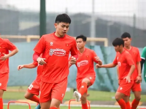 Đình Bắc quyết tâm lấy suất dự U23 Đông Nam Á 2025