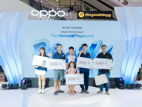OPPO tái hiện đại dương kỳ ảo giữa lòng Hà Nội qua sự kiện trải nghiệm Reno14 series