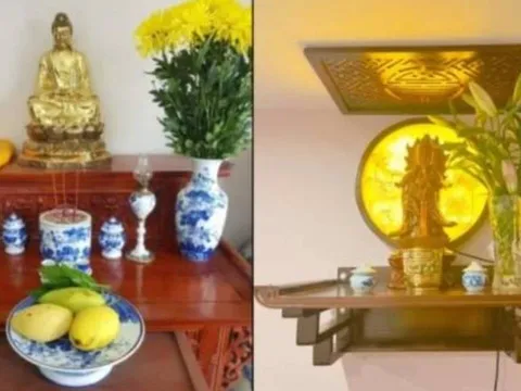 Khi thắp hương, tại sao nhà giàu kiêng đặt bình hoa bên trái? Lý do phong thủy khiến ai cũng giật mình