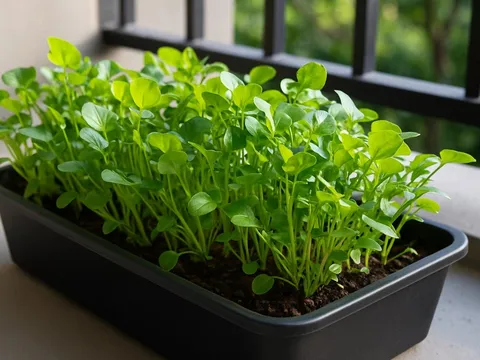 Rau cải xoong: Trồng một lần ăn cả năm, giàu canxi gấp đôi sữa giúp trẻ cao lớn khỏe mạnh