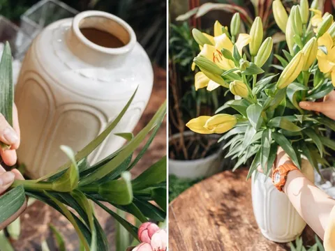 Thêm thứ này vào nước cắm hoa, hoa để cả tuần vẫn tươi rói, bất chấp trời nắng nóng