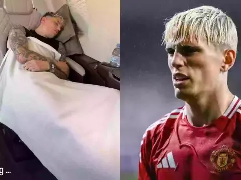 Garnacho khiến CĐV MU nổi đóa với bài đăng một từ giữa tin đồn gia nhập Napoli