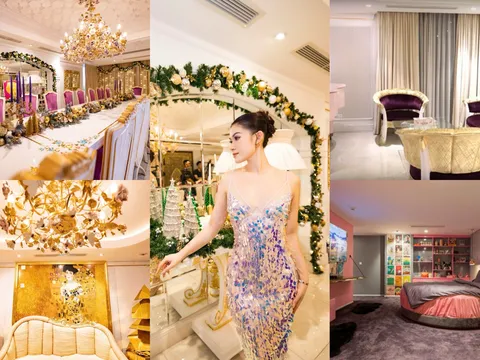 MisThy “lạc lối” trong biệt thự Ngọc Thanh Tâm: Nhà đẹp như cung điện, chị chủ lại còn dễ thương hết nấc