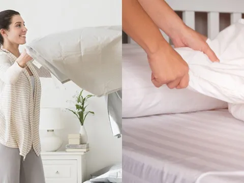Mẹ chồng chê nàng dâu ngủ dậy không gấp chăn màn ngay, cô thủng thẳng đáp lời, bà lại vội vàng làm theo