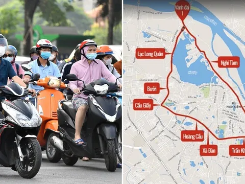 Hà Nội cấm xe máy chạy xăng trong nội đô từ tháng mấy năm 2026? Chi tiết các tuyến đường bị cấm