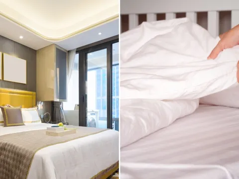 Vì sao khi trả phòng nhà nghỉ, khách sạn, không nên gấp gọn chăn gối?