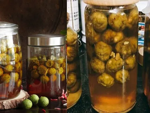 Cách ngâm sấu vàng giòn ngon, để cả năm không nổi váng