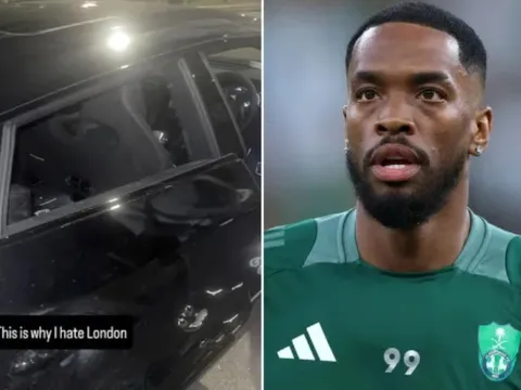 Ivan Toney bức xúc vì bị kẻ trộm phá xe khi trở lại London