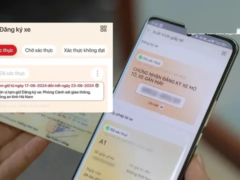 Vì sao VNeID không hiển thị giấy phép lái xe dù người dân đã hoàn thành thủ tục?