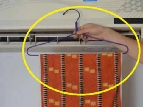Bật điều hòa mùa hè, đừng quên treo khăn trong phòng – Mẹo nhỏ cực hữu ích ít ai biết!