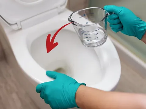 Đun nóng giấm rồi đổ vào bồn cầu, tưởng lãng phí hóa ra có công dụng đặc biệt
