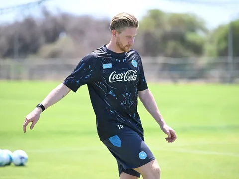 Truyền thông Ý nhận định tức thì về Kevin De Bruyne sau ngày đầu tiên anh ở Napoli