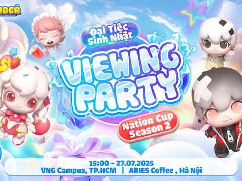Bomber VNG tổ chức viewing party xem chung kết National Cup