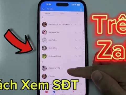 Ấn vào nút này trên Zalo là hiện ra hết số điện thoại bạn bè, không cần phải hỏi