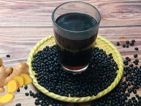Nước đậu đen thêm gừng: Tăng hương vị, nhân đôi lợi ích