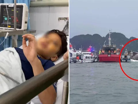 Vụ lật tàu trên vịnh Hạ Long: Lời kể của bé trai sống sót kỳ diệu sau nhiều giờ bám trụ trong khoang tàu