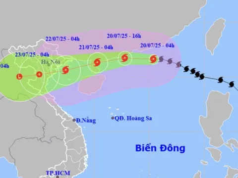 Cập nhật mới nhất: Bão số 3 Wipha mạnh lên có thể giật cấp 15, dự báo tình trạng bão ngày 21-22/7