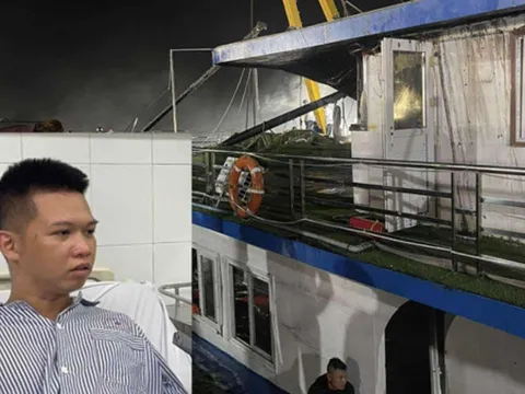 Lật tàu ở Vịnh Hạ Long: Lời kể của chàng trai may mắn sống sót "Con đi đi, mẹ không thở được nữa rồi’”