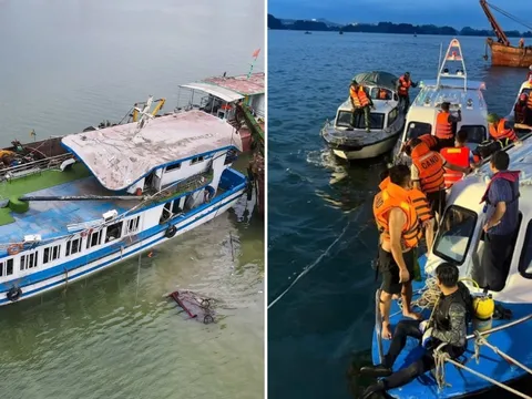 Vụ lật tàu trên vịnh Hạ Long: Chuyên gia nói về khả năng tìm kiếm 4 người còn mất tích