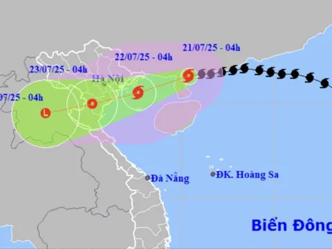 Cập nhật Bão số 3 sáng nay 21/7, dự báo bão trong vòng 24-48 giờ tới, cập nhật ngay cơn bão nguy hiểm