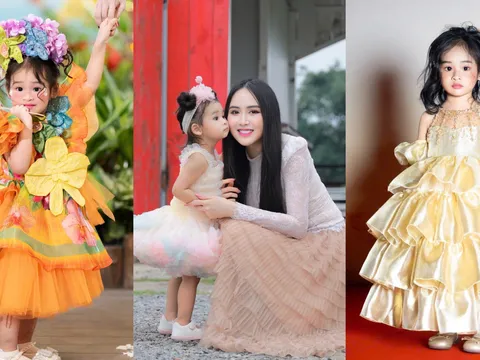 Á hậu Trúc Ny: “Tiền cát-xê từ hợp đồng quảng cáo của Moniz được dùng để từ thiện, giúp con biết chia sẻ"