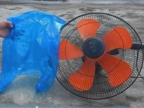 Mẹo làm sạch bong quạt điện chỉ trong vòng 1 phút, mà không cần tháo rời