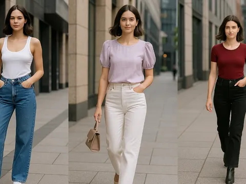 3 mẫu quần jeans đáng sắm nhất hiện nay: Mặc gì cũng đẹp, không cần cầu kỳ vẫn chuẩn sành điệu