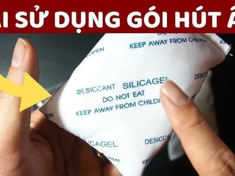 Ném bỏ gói hút ẩm, quá phí: Dùng cách này tiết kiệm 500 nghìn/tháng