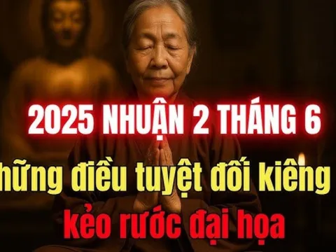 Tháng 6 nhuận là "tháng cô hồn nhỏ": 6 điều cần đặc biệt kiêng kỵ mùng 1 đầu tháng để giữ bình an
