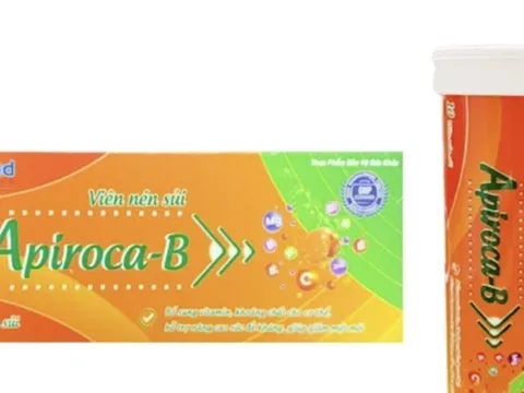 Bộ Y tế đề nghị tạm dừng lưu thông Lô Viên sủi Apiroca-B vì vi phạm liên quan chất lượng