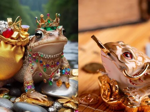 Đặt Cóc Ngậm tiền Thiềm Thừ quay ra hay quay vào mới Thu Tài Hút Lộc? Nhiều người làm sai nên mãi không giàu