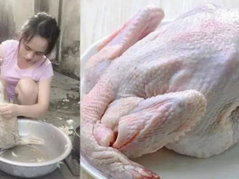Lấy nắm lá này cho vào nước, vặt lông vịt sạch trơn trong tích tắc: Không còn lông măng, không lo mùi hôi