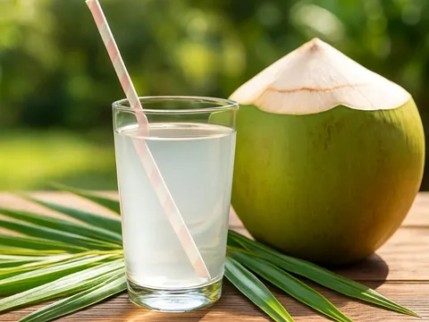 Nước dừa ngọt mát, tốt cho sức khỏe… nhưng bạn cần tránh nếu thuộc 3 nhóm người này