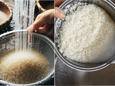 Vo gạo kiểu này trôi hết dinh dưỡng, người Việt quen tay cứ làm
