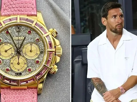 Messi khiến CĐV choáng với chiếc đồng hồ bản giới hạn gần 400 nghìn USD