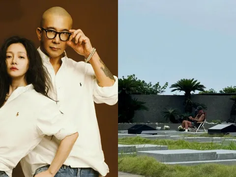 Chồng Từ Hy Viên mỗi ngày đều đến viếng mộ vợ, hình ảnh khiến cộng đồng mạng xúc động