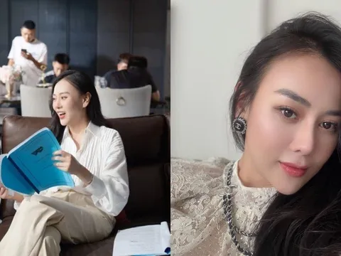 Phương Oanh tái xuất trong phim giờ vàng, trở thành "vợ" của Doãn Quốc Đam sau thời gian dài vắng bóng