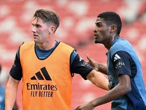 Buổi tập Arsenal: Gyokeres, Mosquera xuất hiện, Timber tái xuất