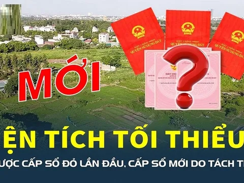 Đất tối thiểu bao nhiêu mét vuông mới được cấp Sổ đỏ?