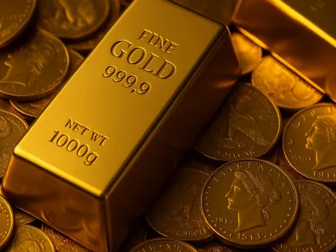 Bảng giá vàng 9999 24K 18K SJC DOJI PNJ hôm nay 31/7/2025