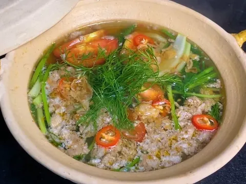 Cách náu canh riêu cua ngon