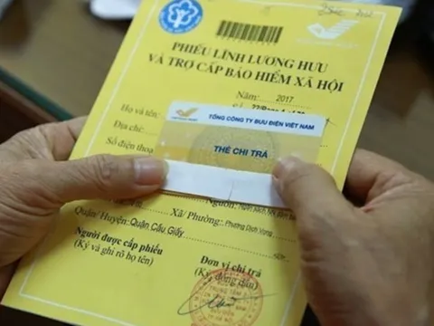Lịch chi trả lương hưu tháng 8