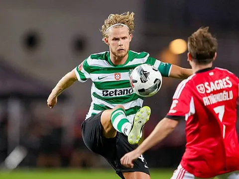 Morten Hjulmand: 'Cánh tay phải' của Amorim và lời giải cho bài toán tuyến giữa ở MU?